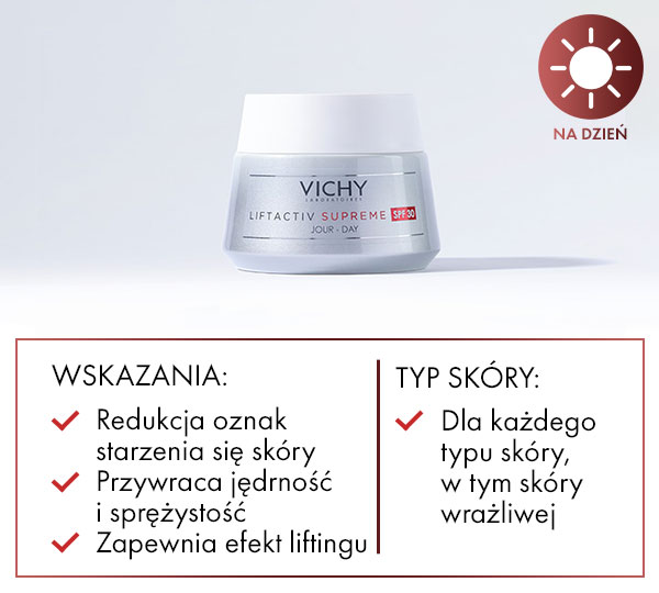 Vichy LIFTACTIV krem przeciwzmarszczkowy i ujędrniający SPF30