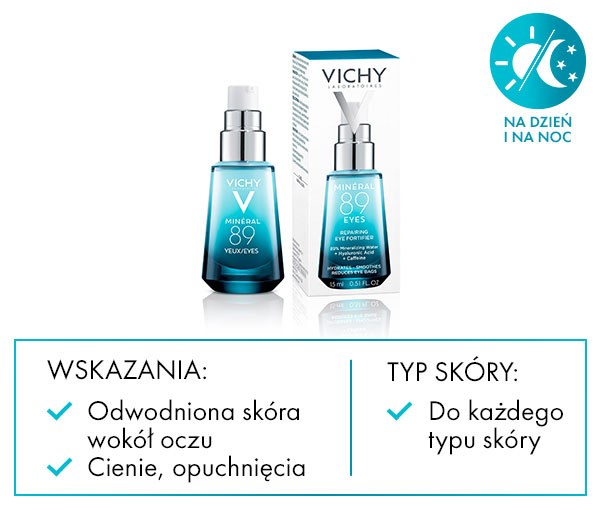 VICHY MINÉRAL 89 booster wzmacniający skórę wokół oczu