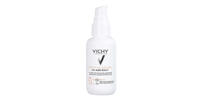 Vichy Capital Soleil UV-Age Daily Lekki Fluid przeciw oznakom starzenia SPF 50+