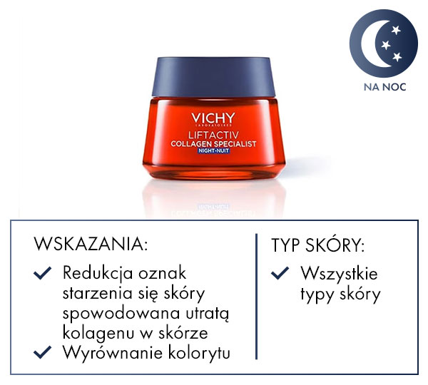 Vichy LIFTACTIV Collagen Specialist krem na noc